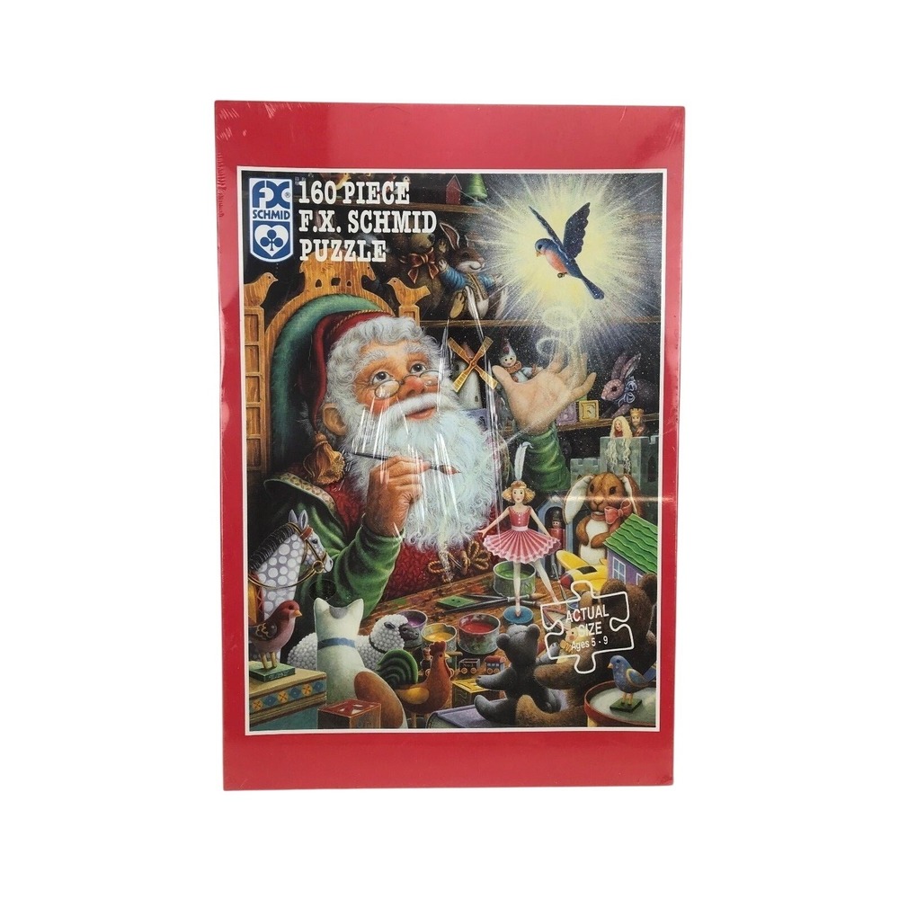 New FX Schmid Puzzle Christmas‎ Santa 160 Piece The Last Toy Children's